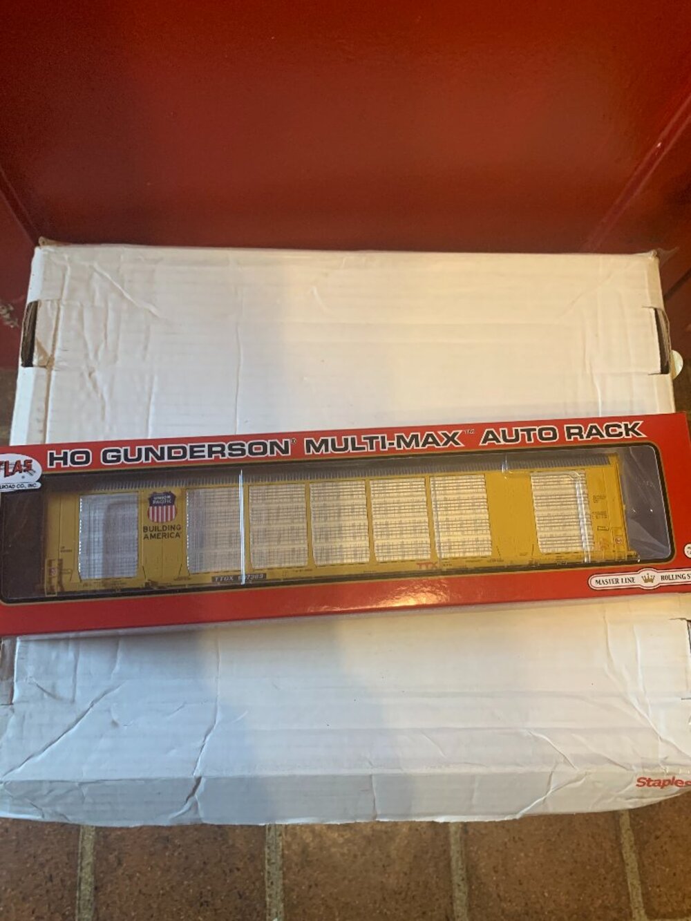 Atlas Ho Gunderson Multi Max Auto Rack Union Pacific Road #697363 new in box